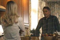 Erin Moriarty and Tim Daly in 'The Boys' Season 5