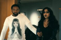 Laz Alonso and Maitreyi Ramakrishnan in 'The Boys' Season 5