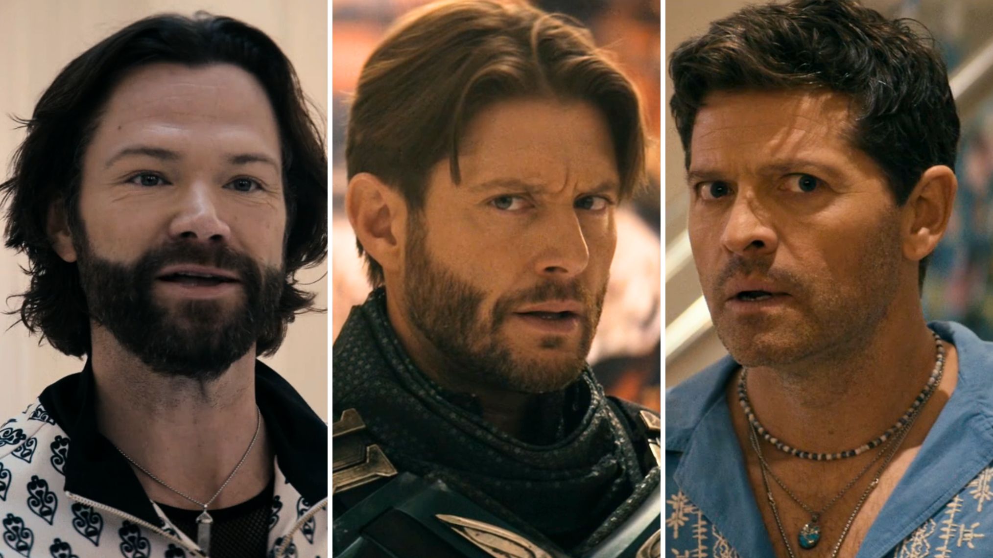 Jared Padalecki, Jensen Ackles, and Misha Collins in 'The Boys' Season 5