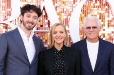 Julian Stern, Lisa Kudrow and Michel Stern attend the Los Angeles Premiere of HBO's 'The Comeback' at Wallis Annenberg Center for the Performing Arts on March 19, 2026 in Beverly Hills, California.