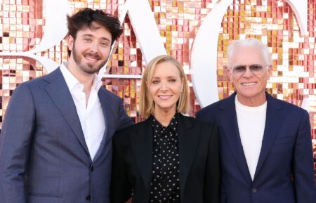 Julian Stern, Lisa Kudrow and Michel Stern attend the Los Angeles Premiere of HBO's 