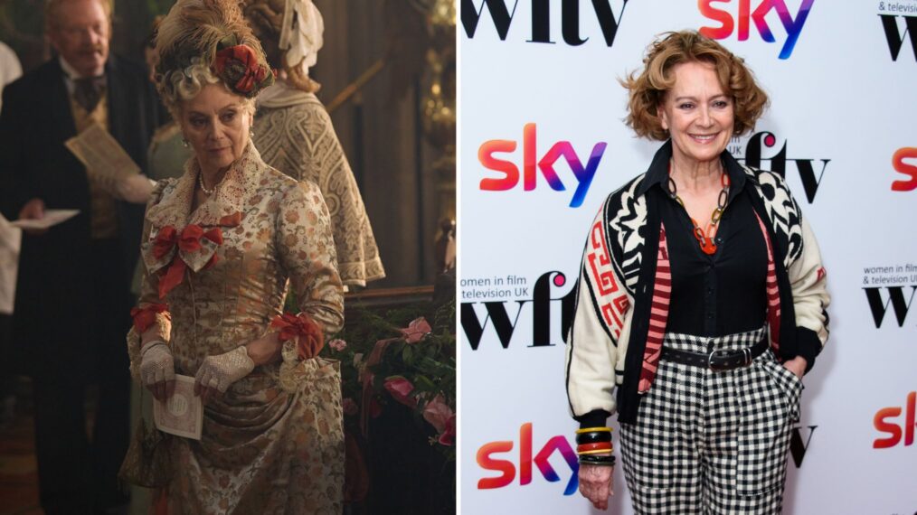 Francesca Annis as Ann Forsyte in 'The Forsytes,' Francesca Annis out of character