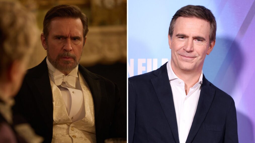 Jack Davenport as James Forsyte in 'The Forsytes,' Jack Davenport out of character