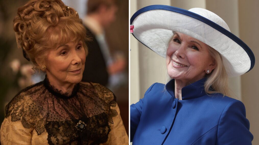 Susan Hampshire as Lady Carteret in 'The Forsytes,' Susan Hampshire out of character