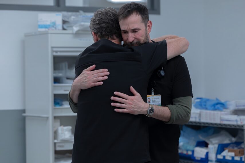 Shawn Hatosy as Abbot, Noah Wyle as Robby — 'The Pitt' Season 2 Finale