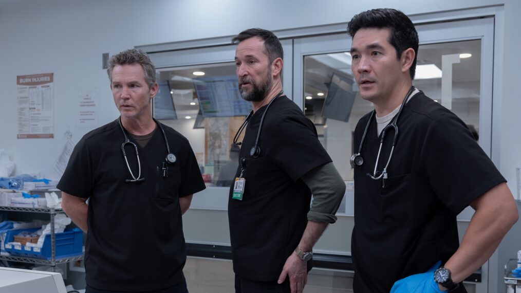 Shawn Hatosy, Noah Wyle, Ken Kirby — 'The Pitt' Season 2 Finale
