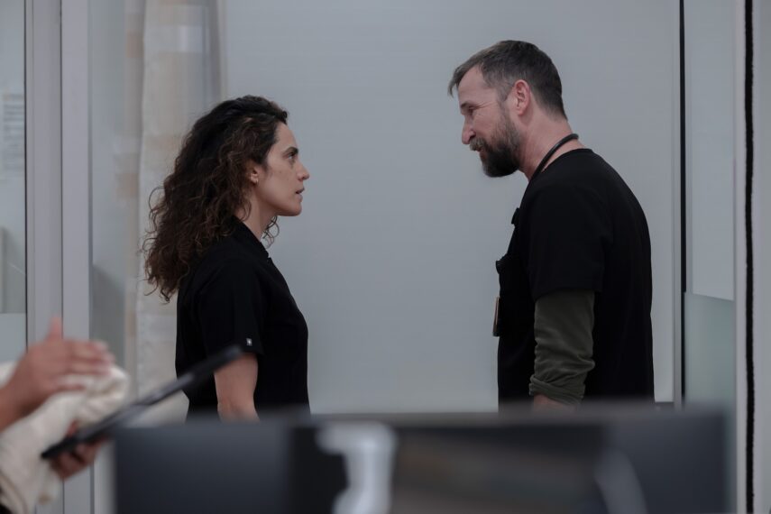 Sepideh Moafi as Al-Hashimi, Noah Wyle as Robby — 'The Pitt' Season 2 Episode 15