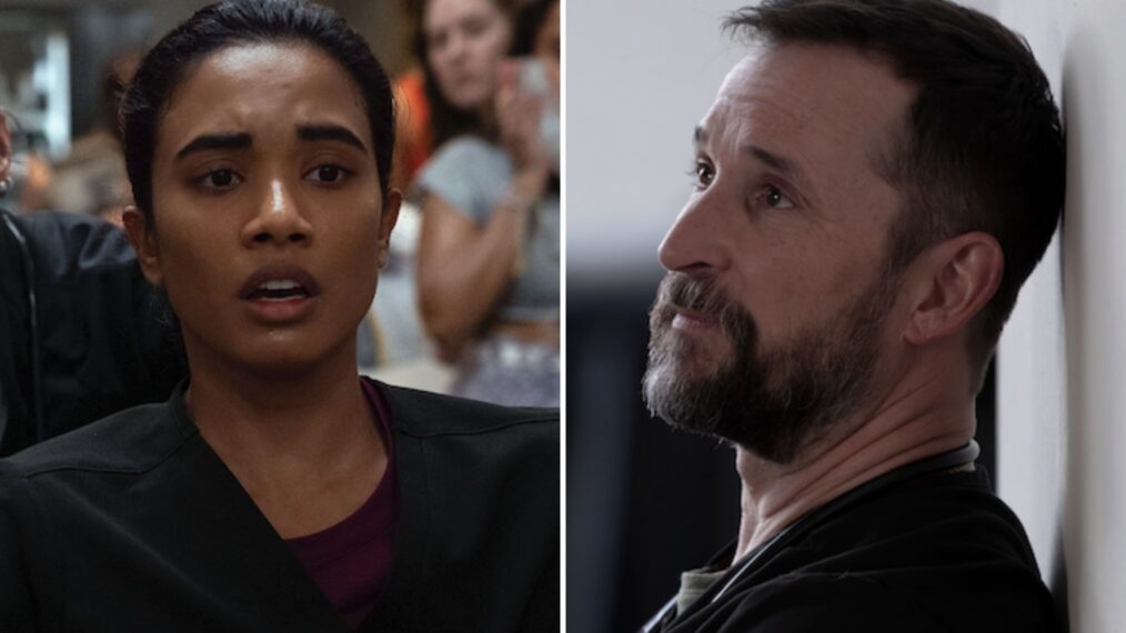 Supriya Ganesh and Noah Wyle