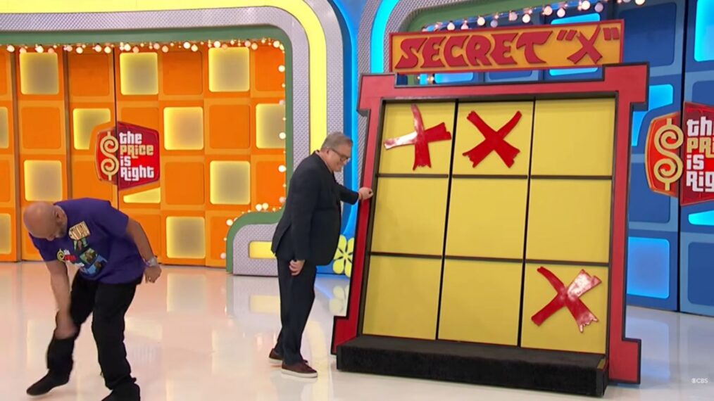 'The Price Is Right' Michael Johnson playing Secret X on April 24, 2026