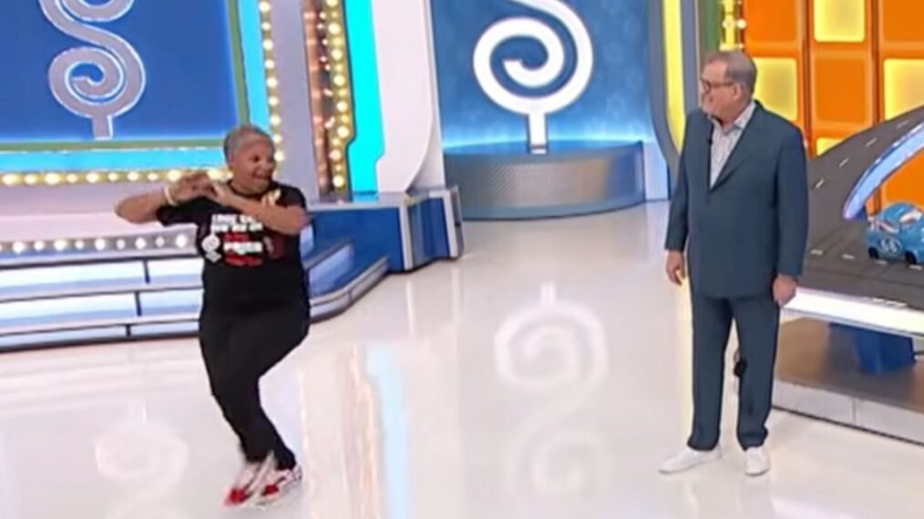 'The Price Is Right' contestant Perea Blackmon winning a car on April 14, 2026
