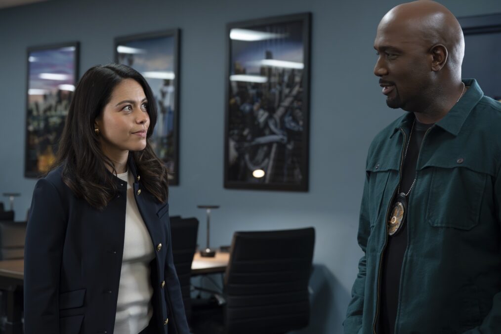Alyssa Diaz and Richard T. Jones — 'The Rookie' Season 8 Episode 16 