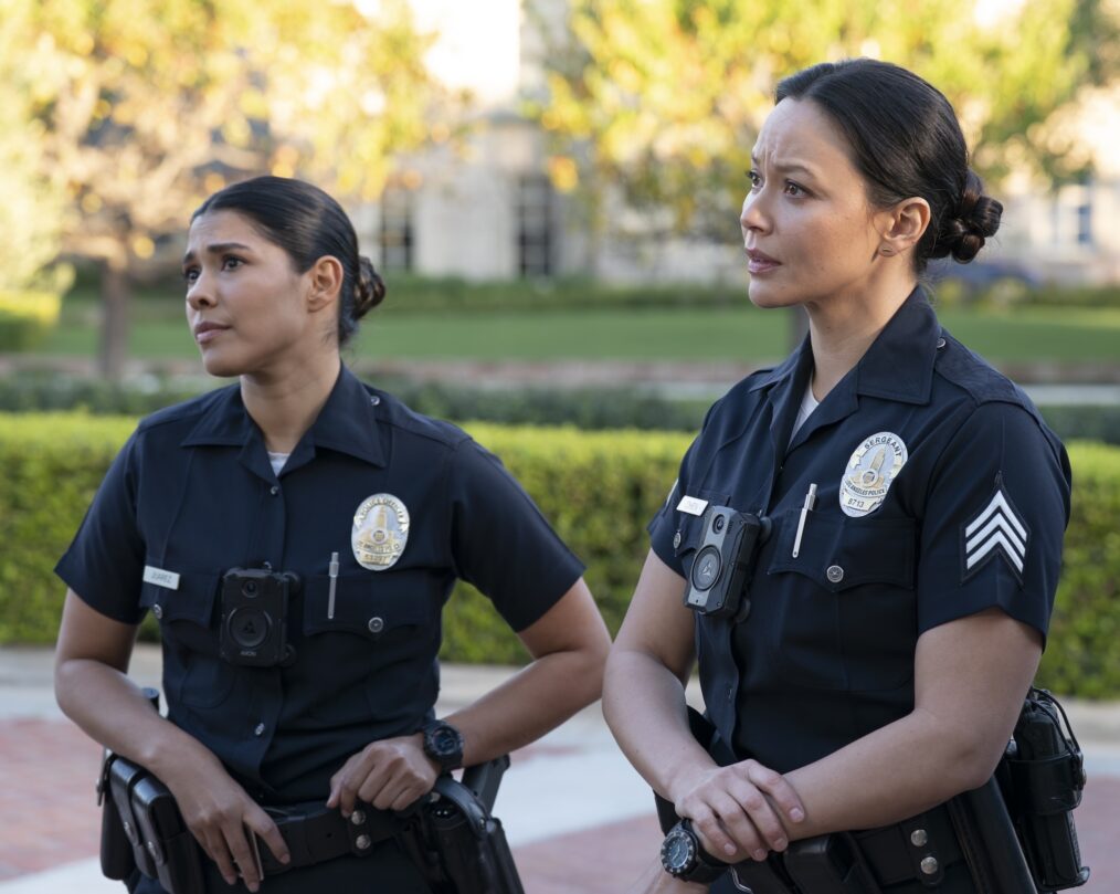 Lisseth Chavez and Melissa O'Neil — 'The Rookie' Season 8 Episode 16 