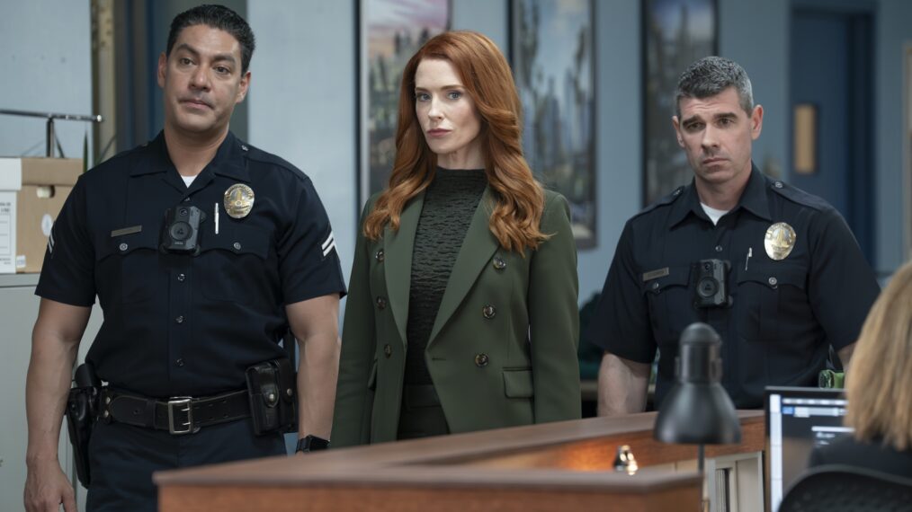 Bridget Regan as Monica — 'The Rookie' Season 8 Episode 17 'Dead Ringer'