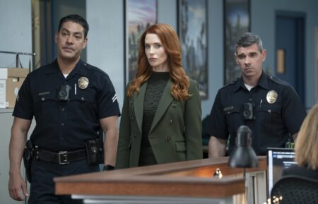 Bridget Regan as Monica — 'The Rookie' Season 8 Episode 17 