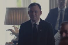 Nate Corddry as Commander MacKenzie in 'The Testaments' Episode 2