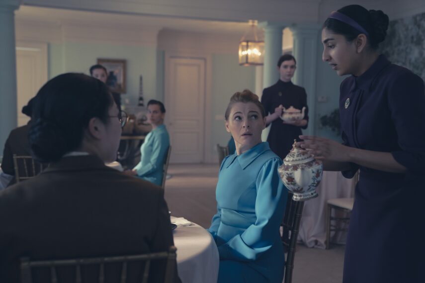 Amy Seimetz as Paula in 'The Testaments' Episode 4