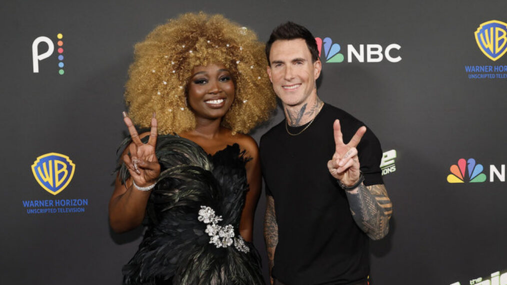 Adam Levine and Alexia Jayy