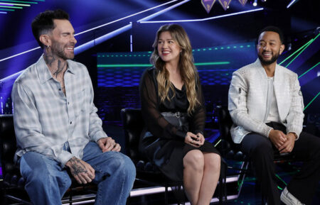 Adam Levine, Kelly Clarkson, John Legend