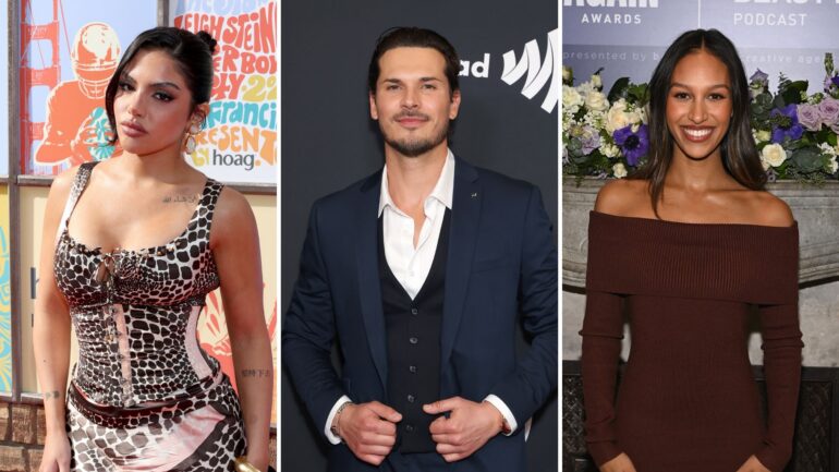 Huda Mustafa, Gleb Savchenko, and Serena Pitt of 'Unwell Winter Games'