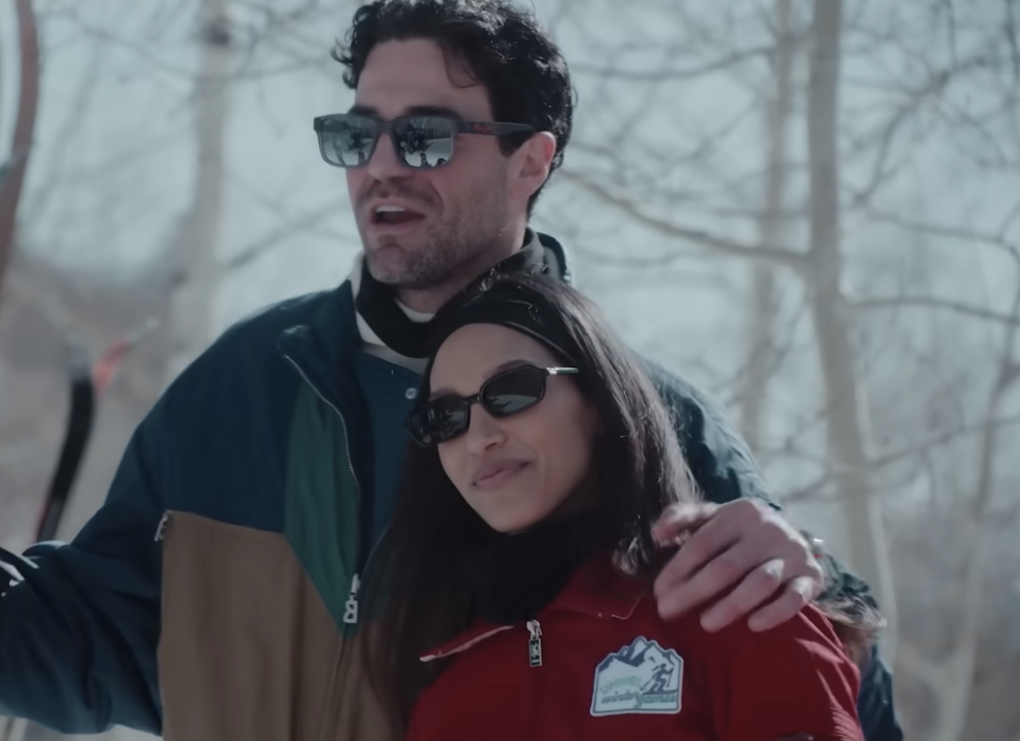 Joe Amabile and Serena Pitt in 'Unwell Winter Games'