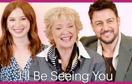 Stacey Farber, Christine Ebersole, Tyler Hynes of 'I'll Be Seeing You'