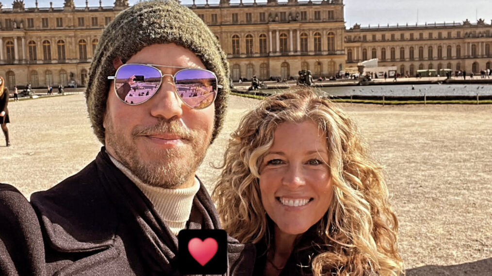 Wes Ramsey and Laura Wright together