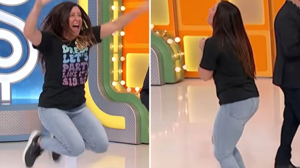 'The Price Is Right' contestant Nicole Albin winning a car on April 1, 2026