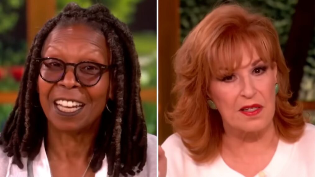 Whoopi Goldberg and Joy Behar