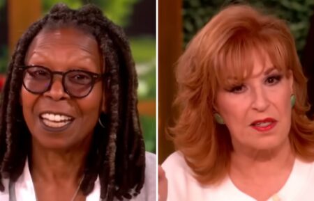Whoopi Goldberg and Joy Behar