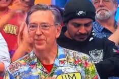 'Wheel of Fortune' announcer Jim Thornton on 'The Price Is Right' on May 14, 2026
