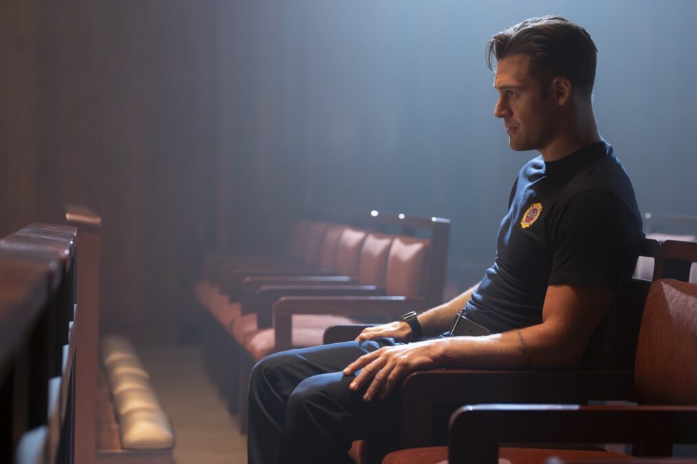 Ryan Guzman as Eddie — '9-1-1' Season 9 Finale "Hearts and Flowers"