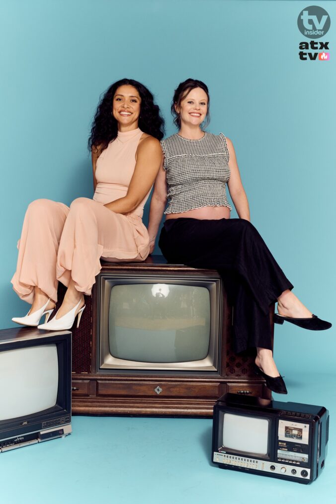 Miranda Rae Mayo and Sarah Ramos at ATX TV Fest 2026