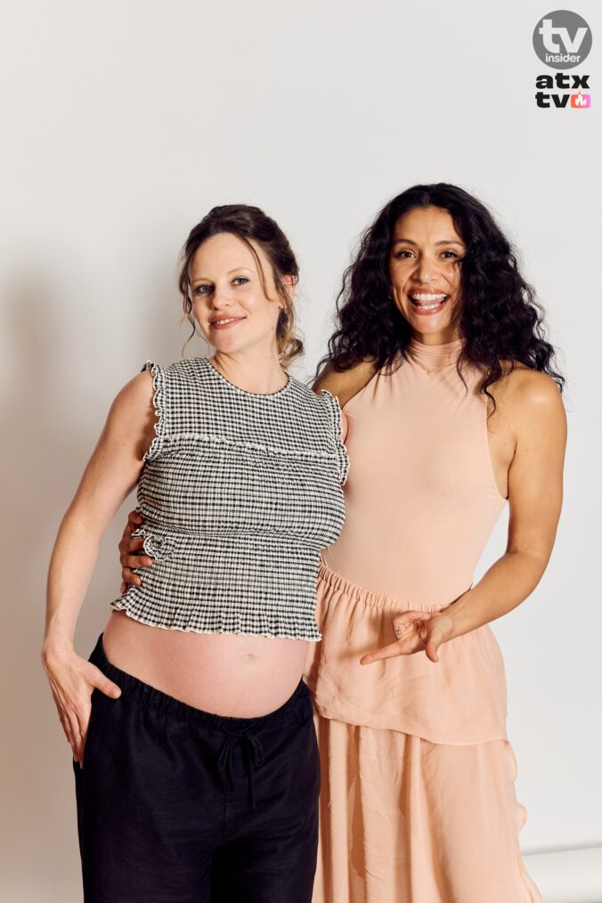 Sarah Ramos and Miranda Rae Mayo at ATX TV Fest 2026