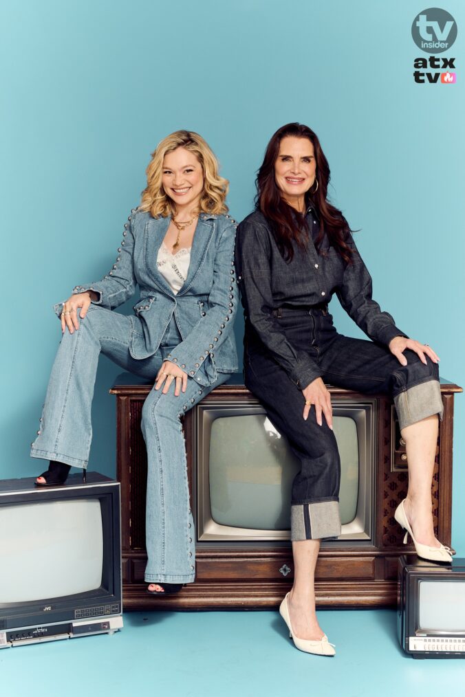Amalia Williamson and Brooke Shields at ATX TV Fest 2026