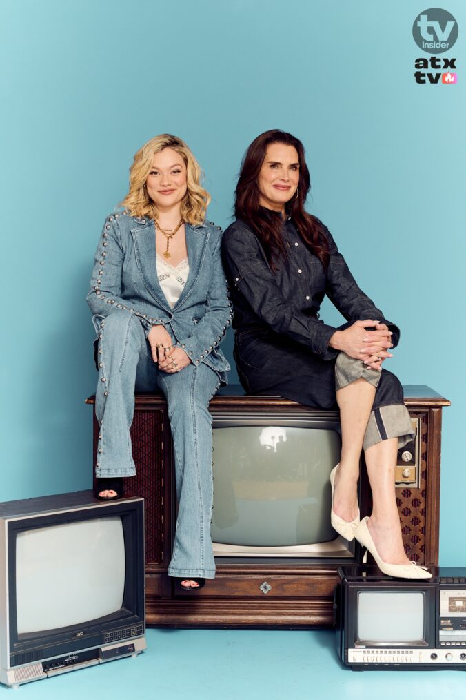 Amalia Williamson and Brooke Shields at ATX TV Fest 2026