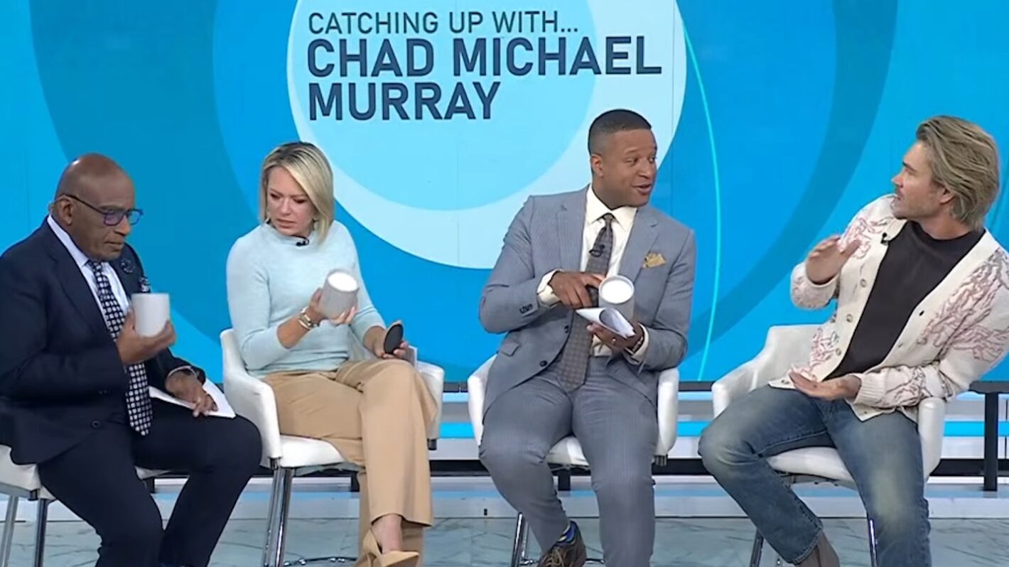 ‘Today’s Craig Melvin Geeks Out Over Chad Michael Murray’s Latest Project