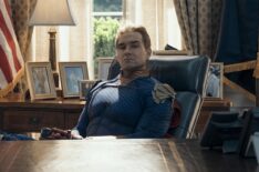 Antony Starr as Homelander in 'The Boys' Season 5, Prime Video, 2026.