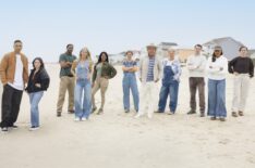 'Battle on the Beach,' HGTV, Season 5 cast, 2026, (From L to R) Kamohai Kalama, Tristyn Kalama, Steven Jacobs, Sarah Baeumler, Angelina Jacobs, Sydney Lorence, Ty Pennington, Michelle Mueller, Josiah Julian, Mika Kleinschmidt, Anna Julian.