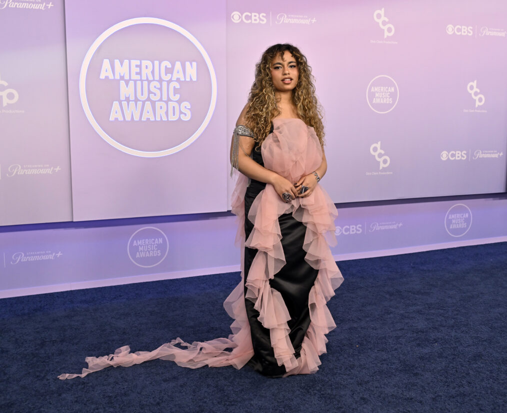 LAS VEGAS, NEVADA - MAY 25: (EDITORIAL USE ONLY) Bella Kay attends the 52nd American Music Awards at MGM Grand Garden Arena on May 25, 2026 in Las Vegas, Nevada. (Photo by David Becker/Getty Images)