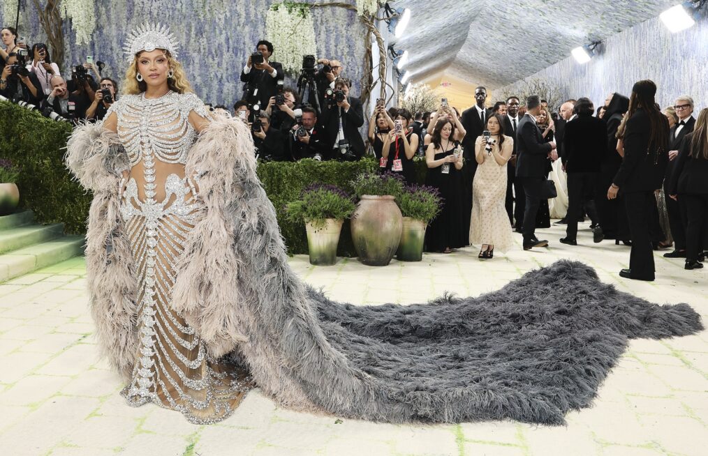 NEW YORK, NEW YORK - MAY 04: Beyoncé attends the 2026 Met Gala celebrating 