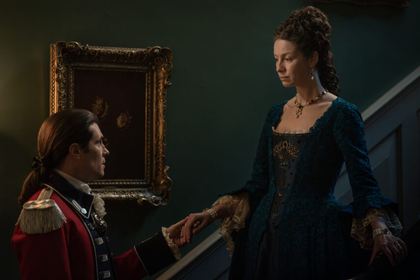 David Berry and Caitriona Balfe in 'Outlander'