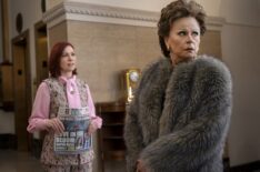 Carrie Preston and Tracey Ullman on Season 3, Episode 19, of CBS' 'Elsbeth,' May 14, 2026.