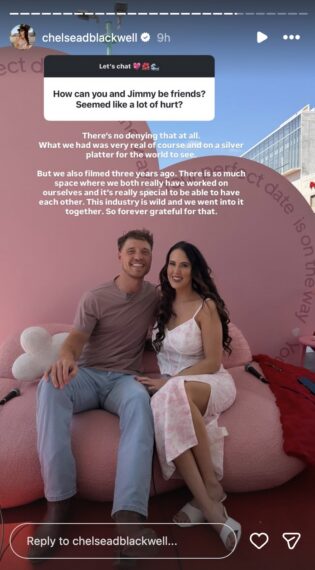 Chelsea Blackwell and Jimmy Presnell of 'Love Is Blind'