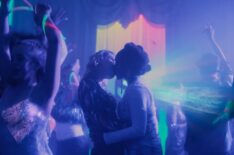 Corinna Brown and Kizzy Edgell as Tara and Darcy in Heartstopper