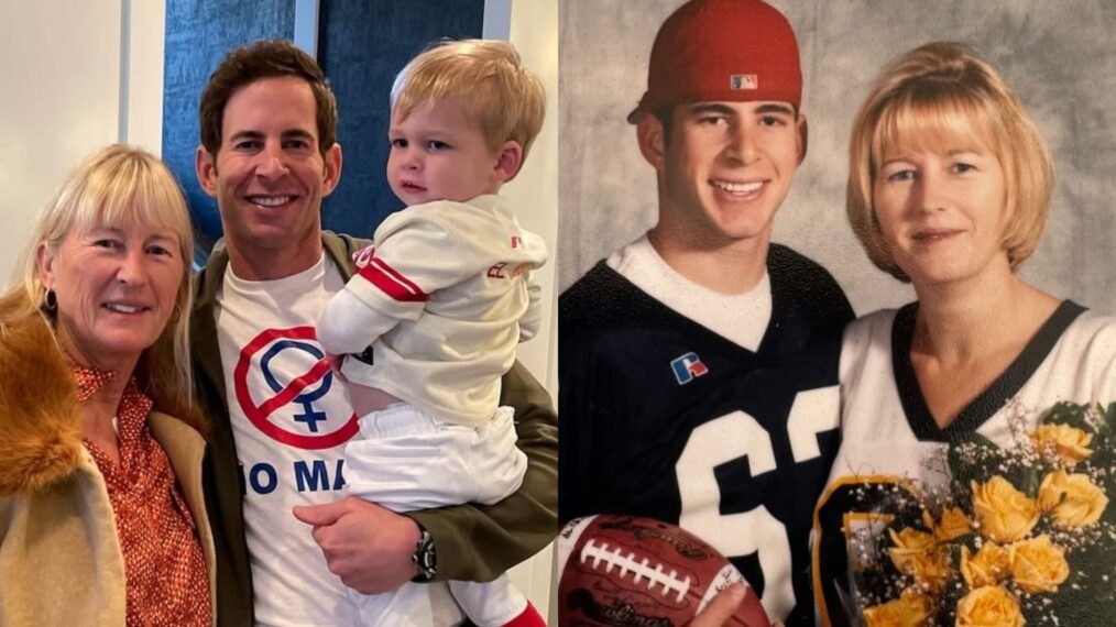 Dominique El Moussa, Tarek El Moussa, and Tristan El Moussa, Instagram, May 3, 2026.