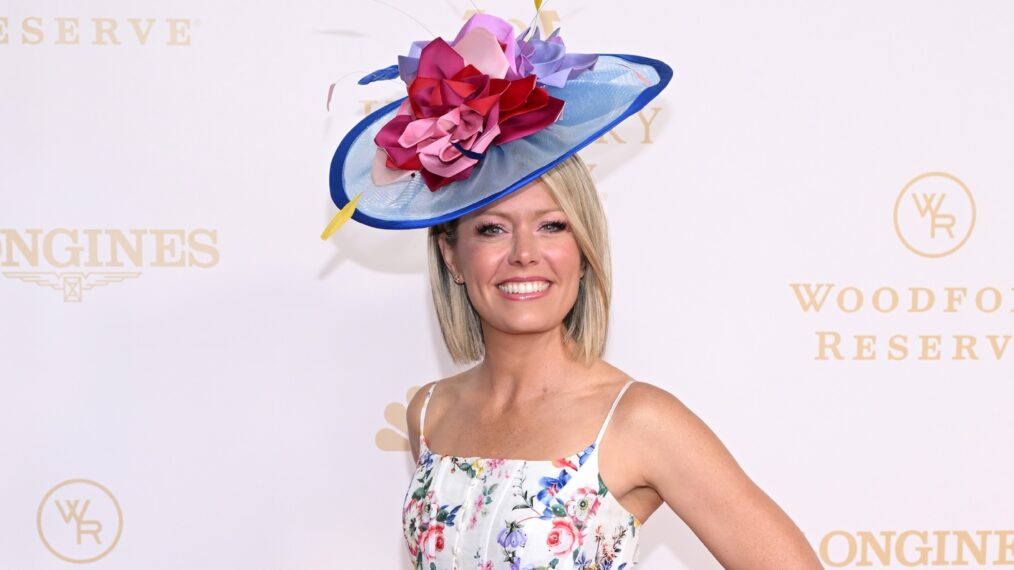 Dylan Dreyer attends the Kentucky Derby 152 at Churchill Downs on May 02, 2026 in Louisville, Kentucky.