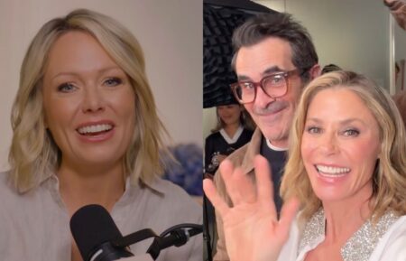 Dylan Dreyer on the May 28, 2026, episode of 'The Parent Chat' podcast; Ty Burrell and Julie Bowen via 'Today' Instagram, May 28, 2026.