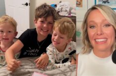Dylan Dreyer's sons Rusty, Calvin, and Oliver, Instagram, May 10, 2026; Dylan Dreyer on the May 15 episode of 'The Parent Chat' podcast, 'Today' NBC.