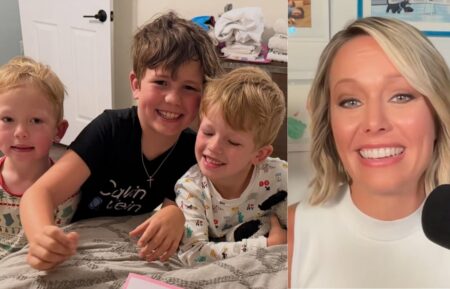 Dylan Dreyer's sons Rusty, Calvin, and Oliver, Instagram, May 10, 2026; Dylan Dreyer on the May 15 episode of 'The Parent Chat' podcast, 'Today' NBC.
