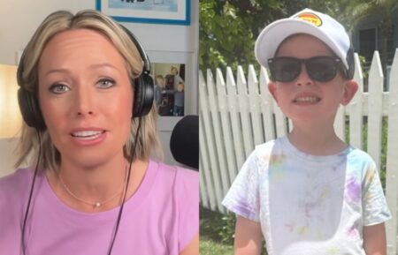 Dylan Dreyer and son Rusty, 'The Parent Chat' podcast, 'Today' NBC, May 7, 2026.
